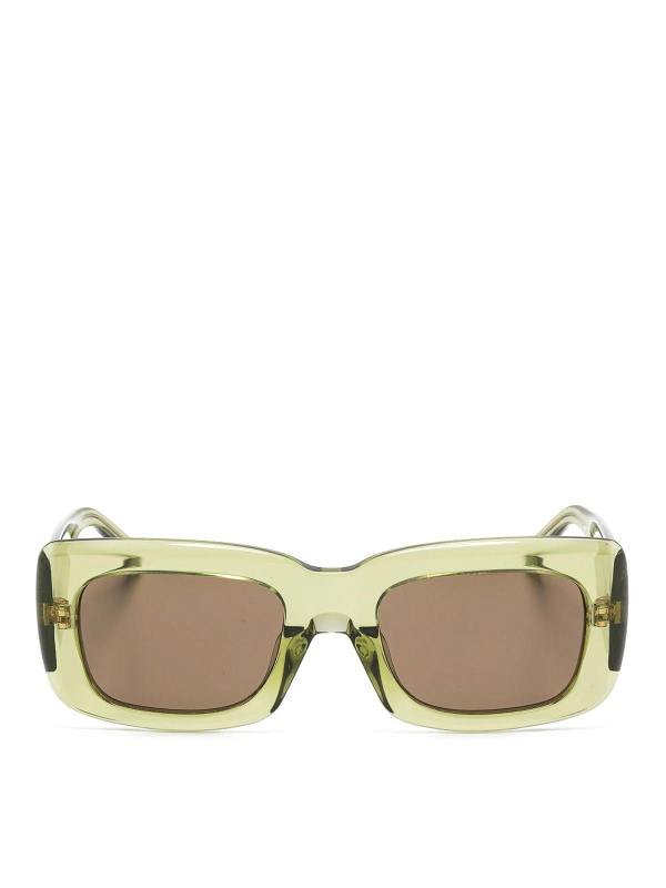 The Attico Lunettes De Soleil - Vert