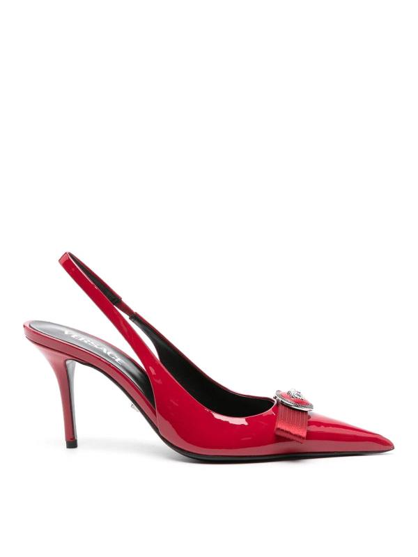 Versace Chaussures À Talon - Rouge