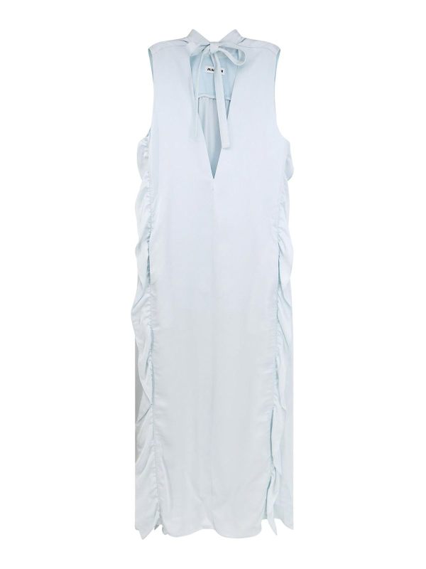 Jil Sander Maxi Robe - Bleu