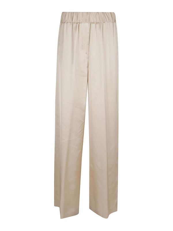 Peserico Pantalons Décontractés - Blanc