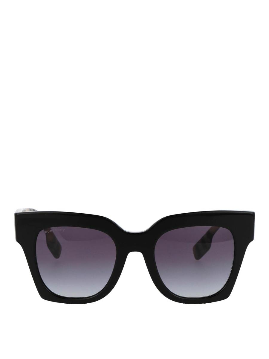 Burberry Lunettes De Soleil - Noir