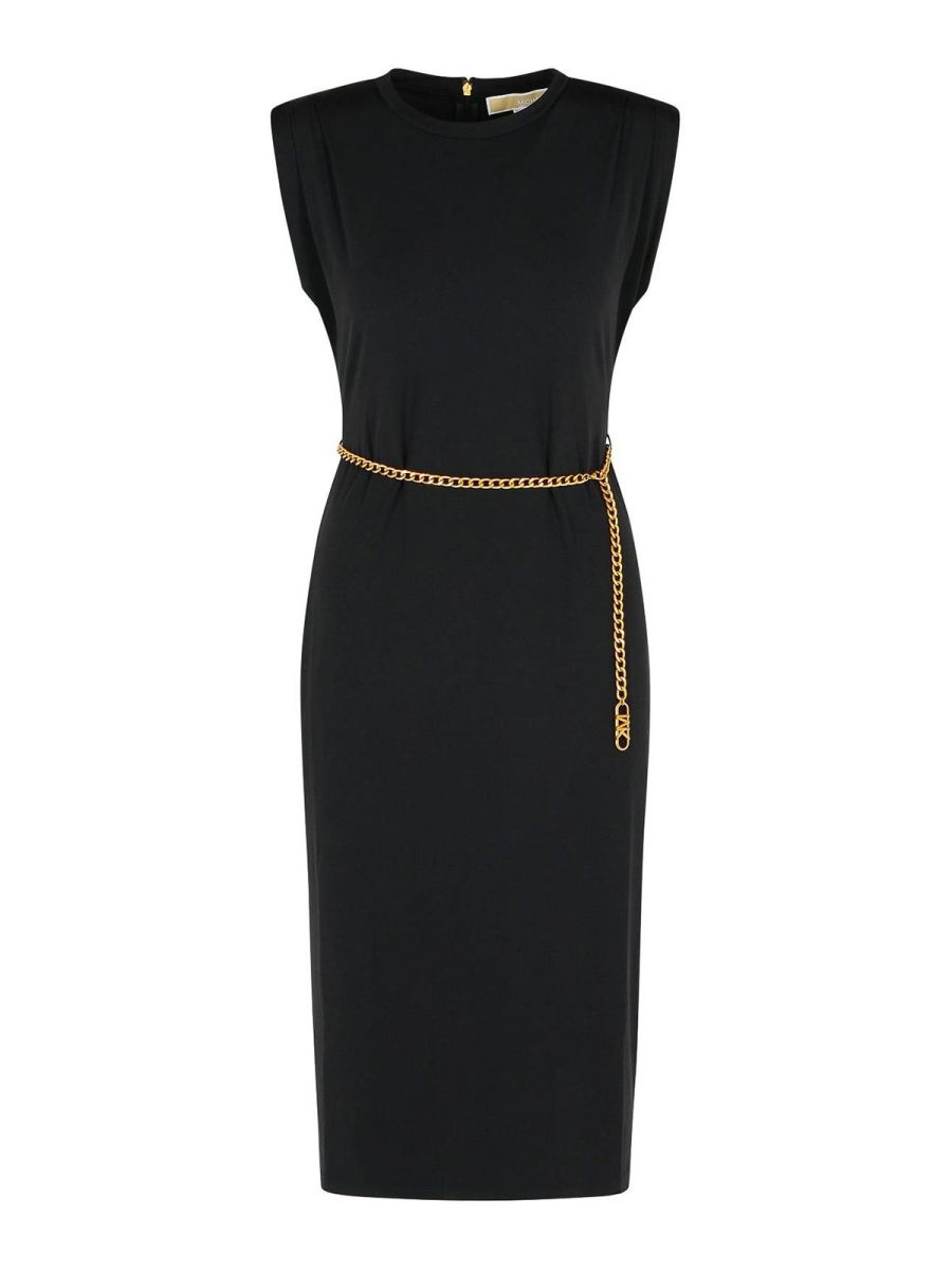 Michael Kors Robe Au Genou - Noir