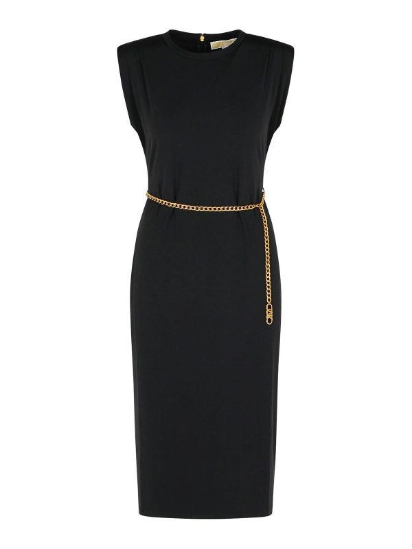 Michael Kors Robe Au Genou - Noir