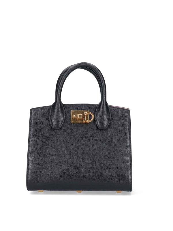 Salvatore Ferragamo Sac Bandoulière - Noir