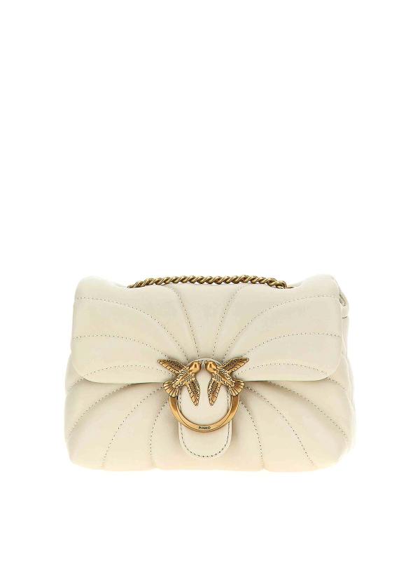 Pinko Sac Bandoulière - Blanc