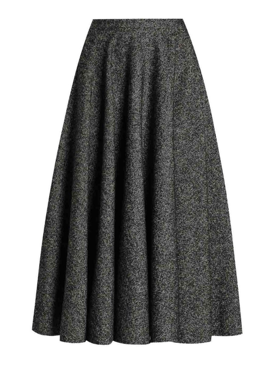 Dolce & Gabbana Jupe Midi - Gris