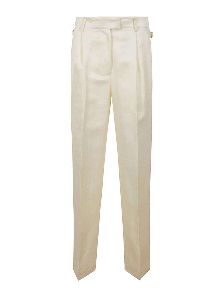 Pt Torino Pantalons Décontractés - Crème