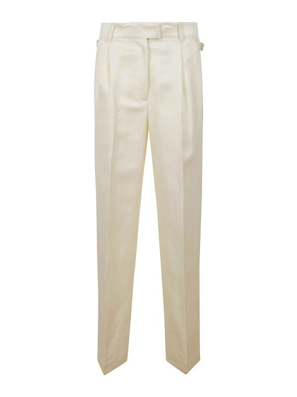 Pt Torino Pantalons Décontractés - Crème