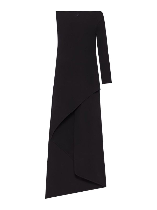 Courreges Maxi Robe - Noir