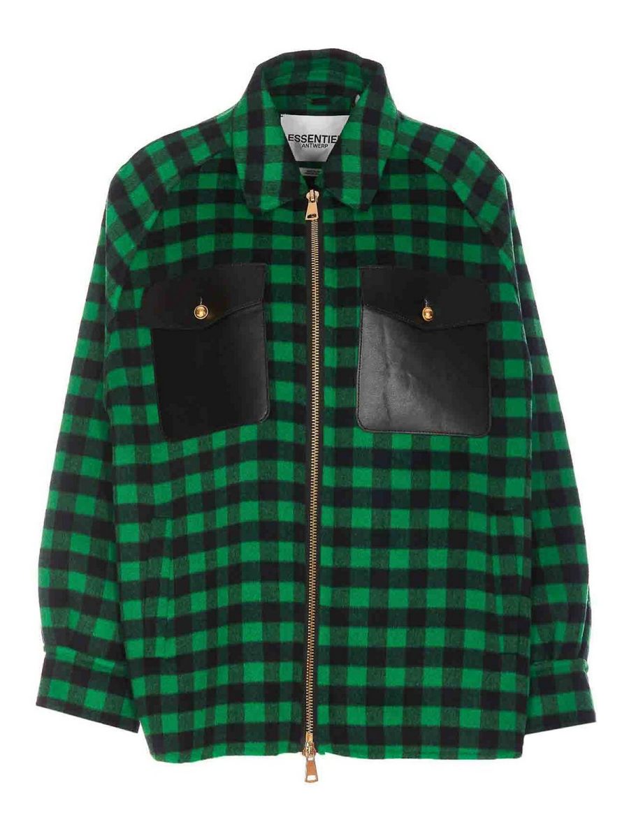 Essentiel Antwerp Veste Casual - Vert
