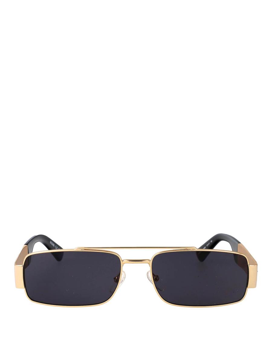 Moschino Lunettes De Soleil - Or