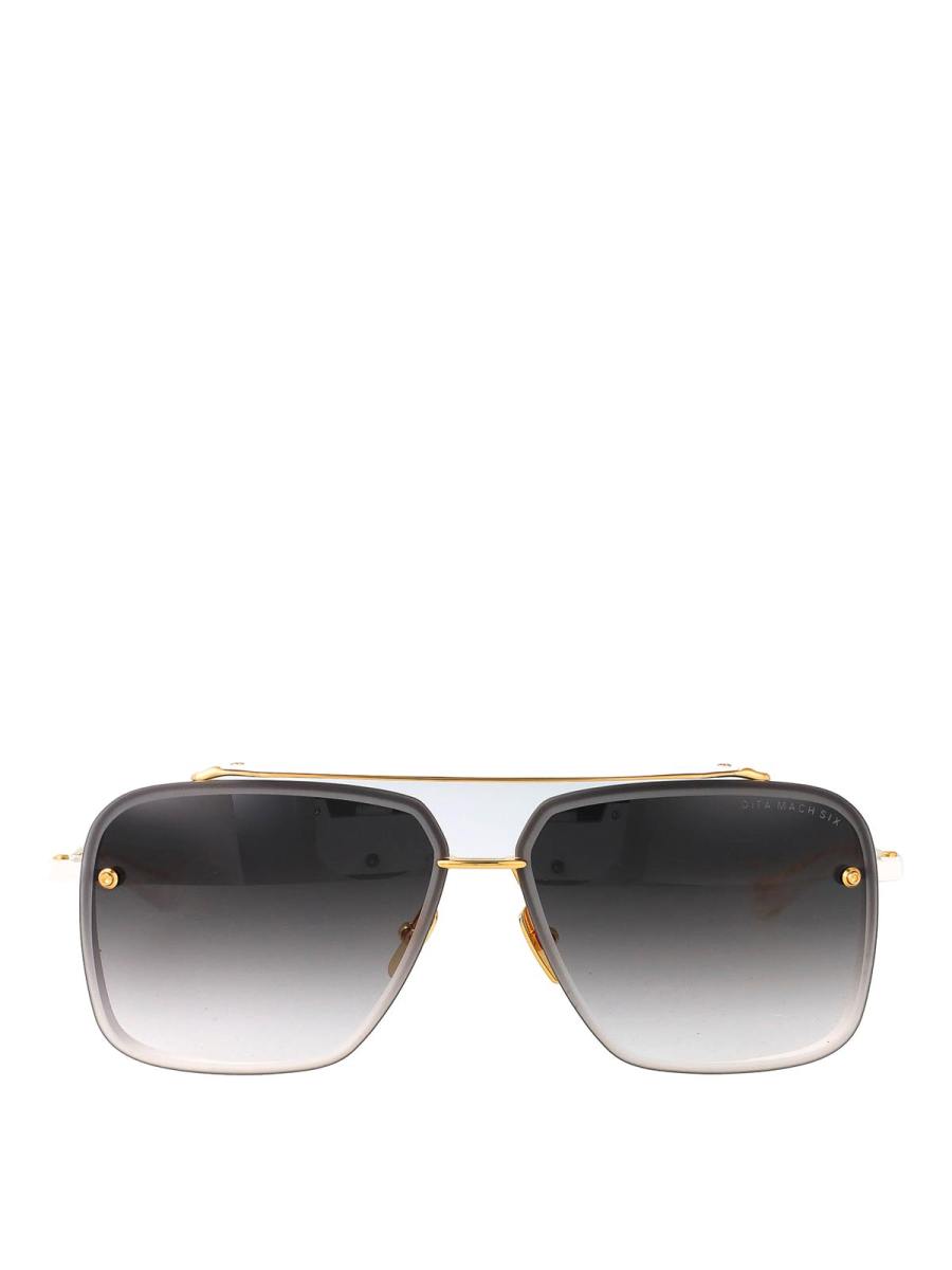 Dita Lunettes De Soleil - Blanc