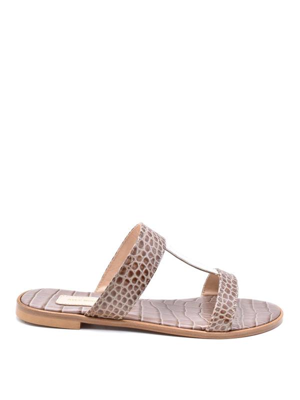 Avec Moderation Sandales - Marron Clair