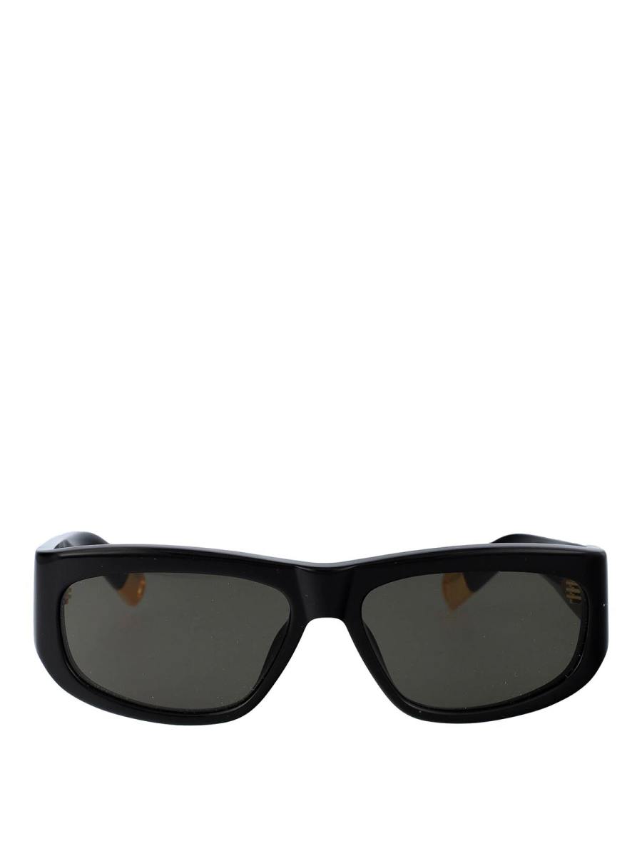 Jacquemus Lunettes De Soleil - Noir