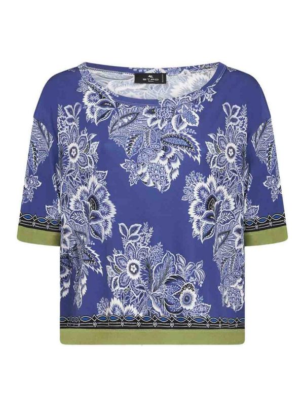 Etro T-Shirt - Bleu