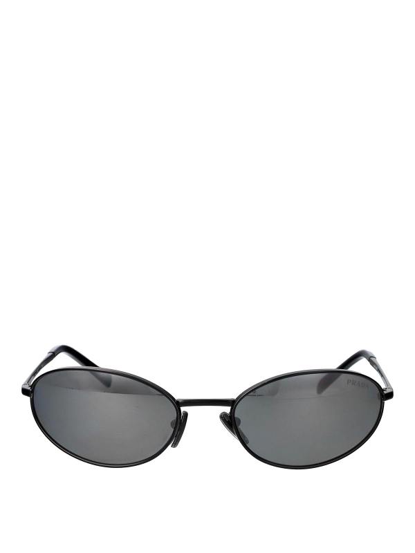 Prada Lunettes De Soleil - Noir