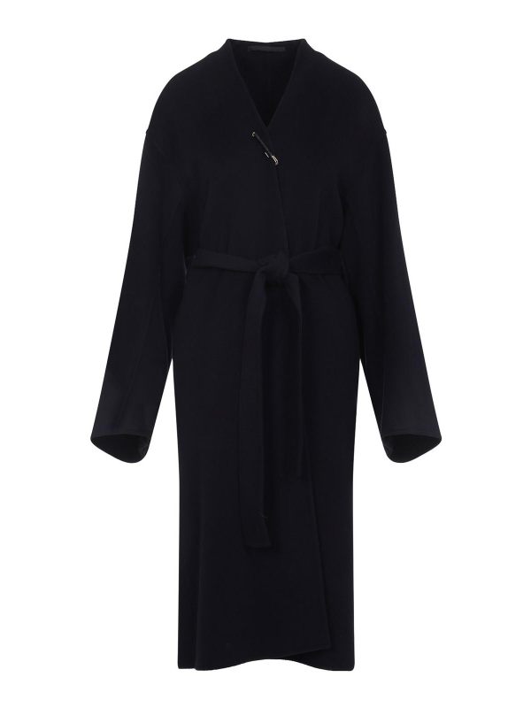 Carven Manteau Court - Bleu