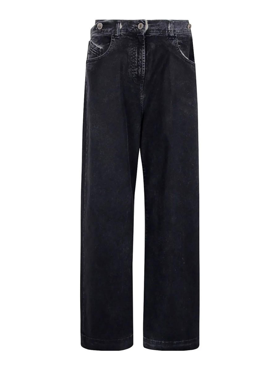 The Attico Jean Bootcut - Bleu