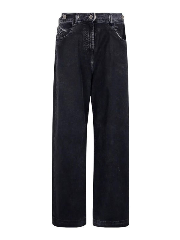 The Attico Jean Bootcut - Bleu