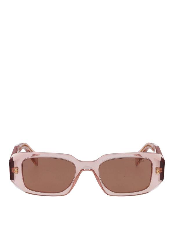 Prada Lunettes De Soleil - Orange