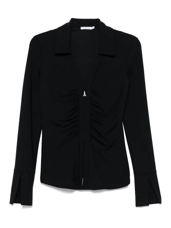 Patrizia Pepe Pull Col Rond - Noir