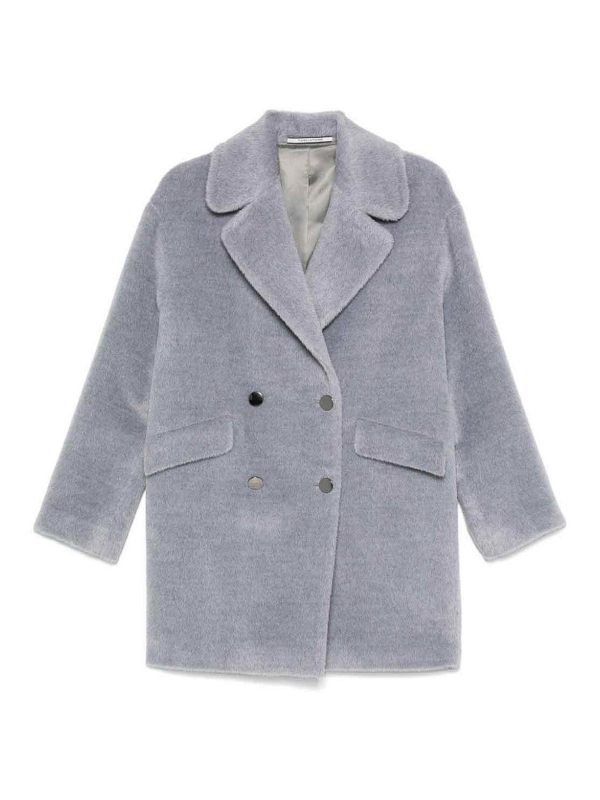 Tagliatore Manteau Court - Gris
