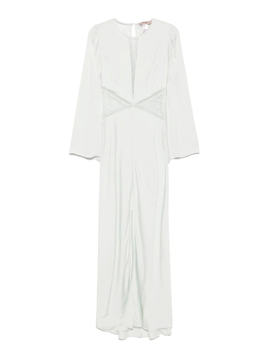 Twinset Robe Au Genou - Vert