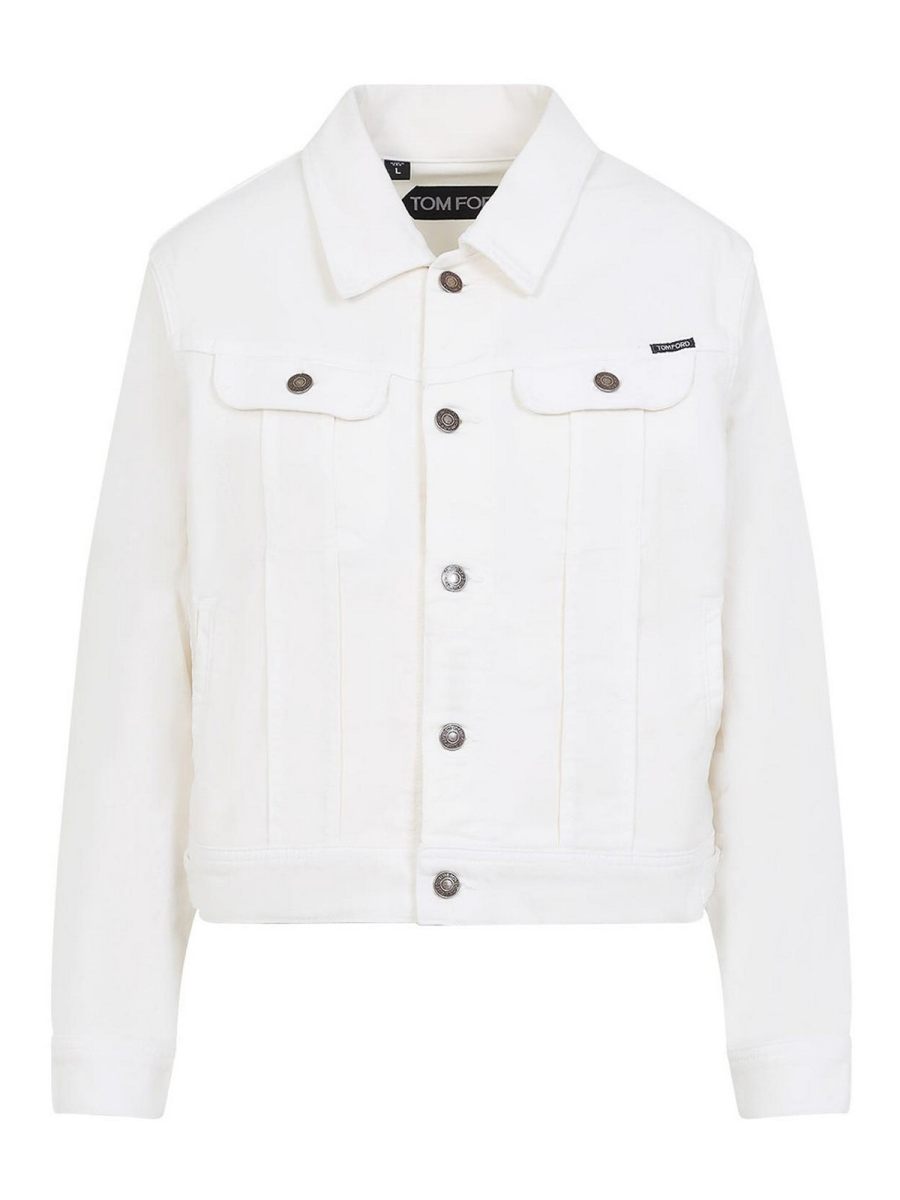 Tom Ford Veste Casual - Crème