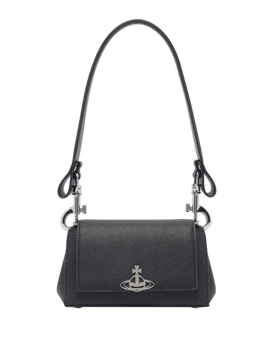 Vivienne Westwood Sac Porté Épaule - Noir