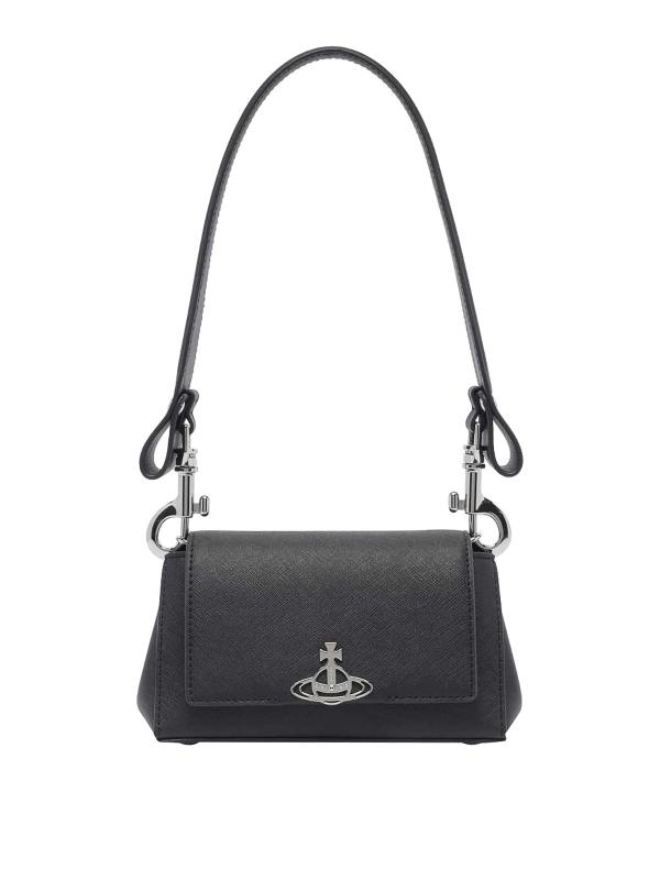 Vivienne Westwood Sac Porté Épaule - Noir