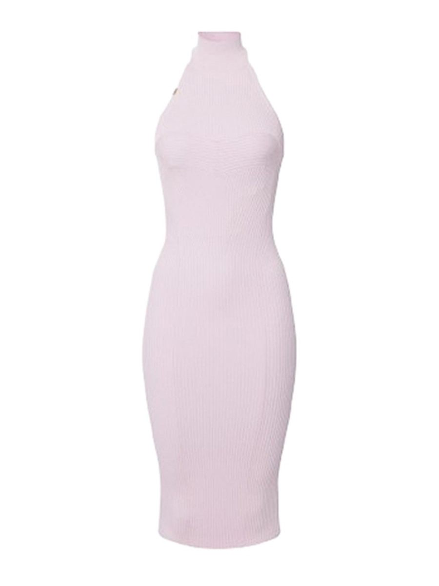Elisabetta Franchi Robe Au Genou - Couleur Chair