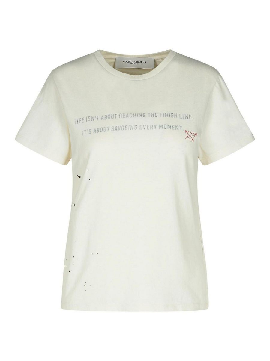 Golden Goose T-Shirt - Blanc