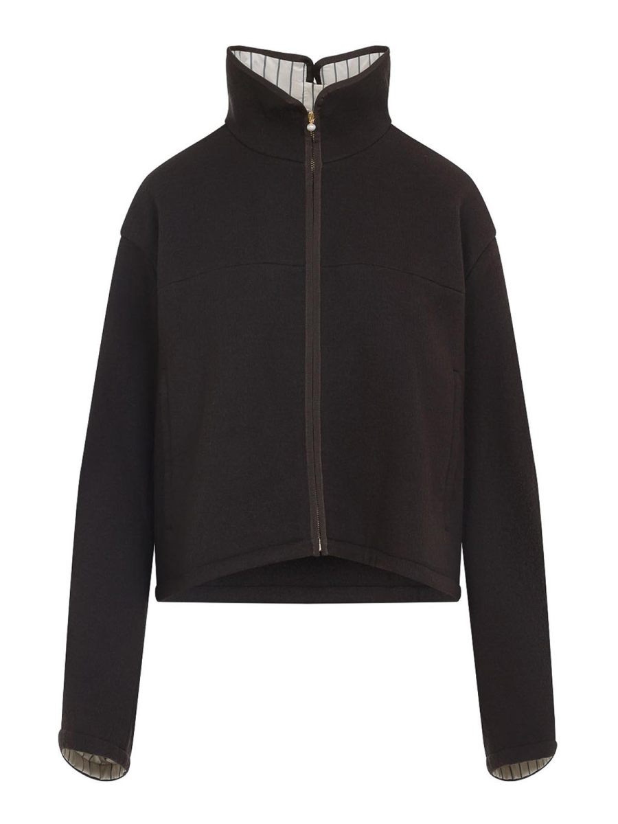 Carven Veste Casual - Marron