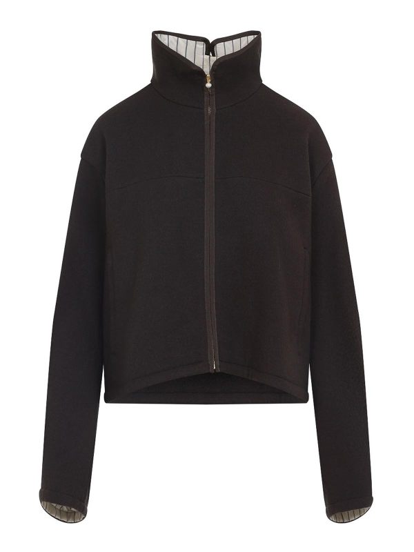 Carven Veste Casual - Marron