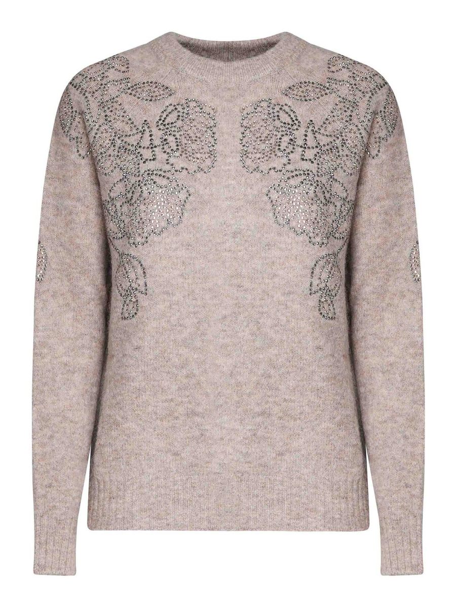 Marciano Pull Col Rond - Beige