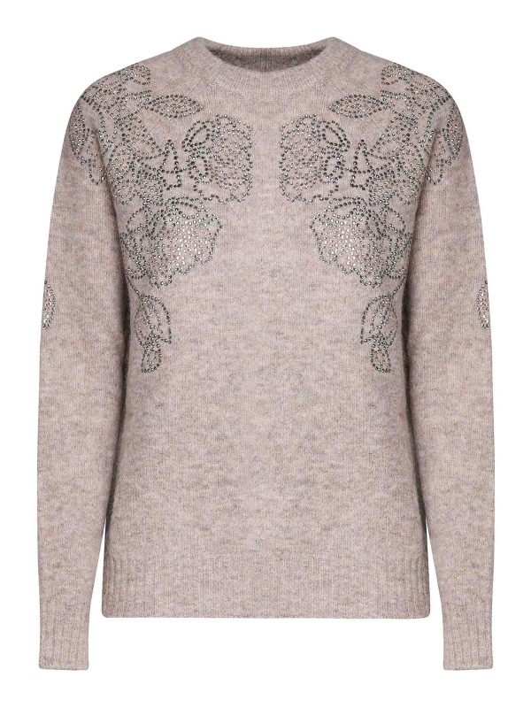 Marciano Pull Col Rond - Beige