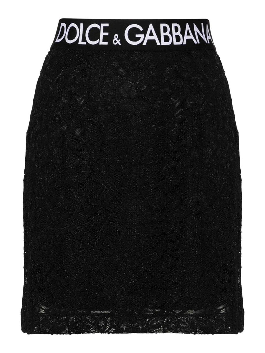 Dolce & Gabbana Mini Jupe - Noir