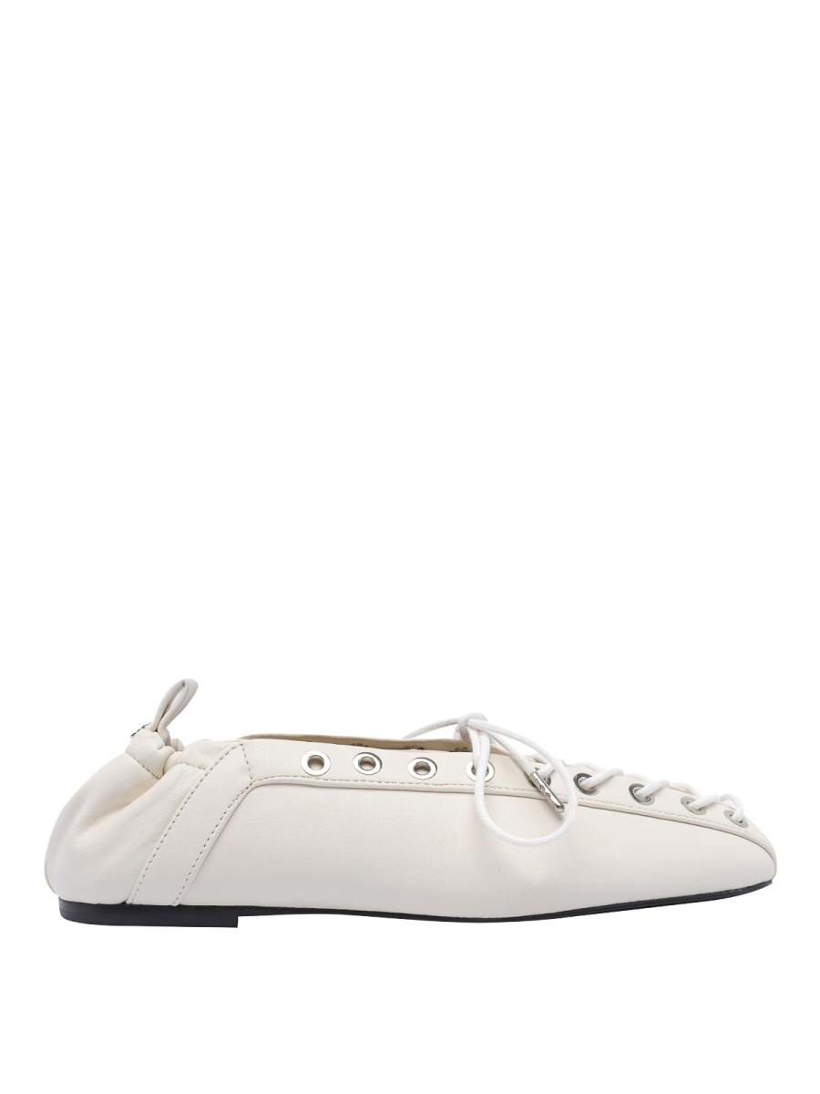 Ganni Ballerines - Blanc
