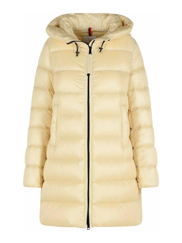 Moncler Manteau Court - Crème