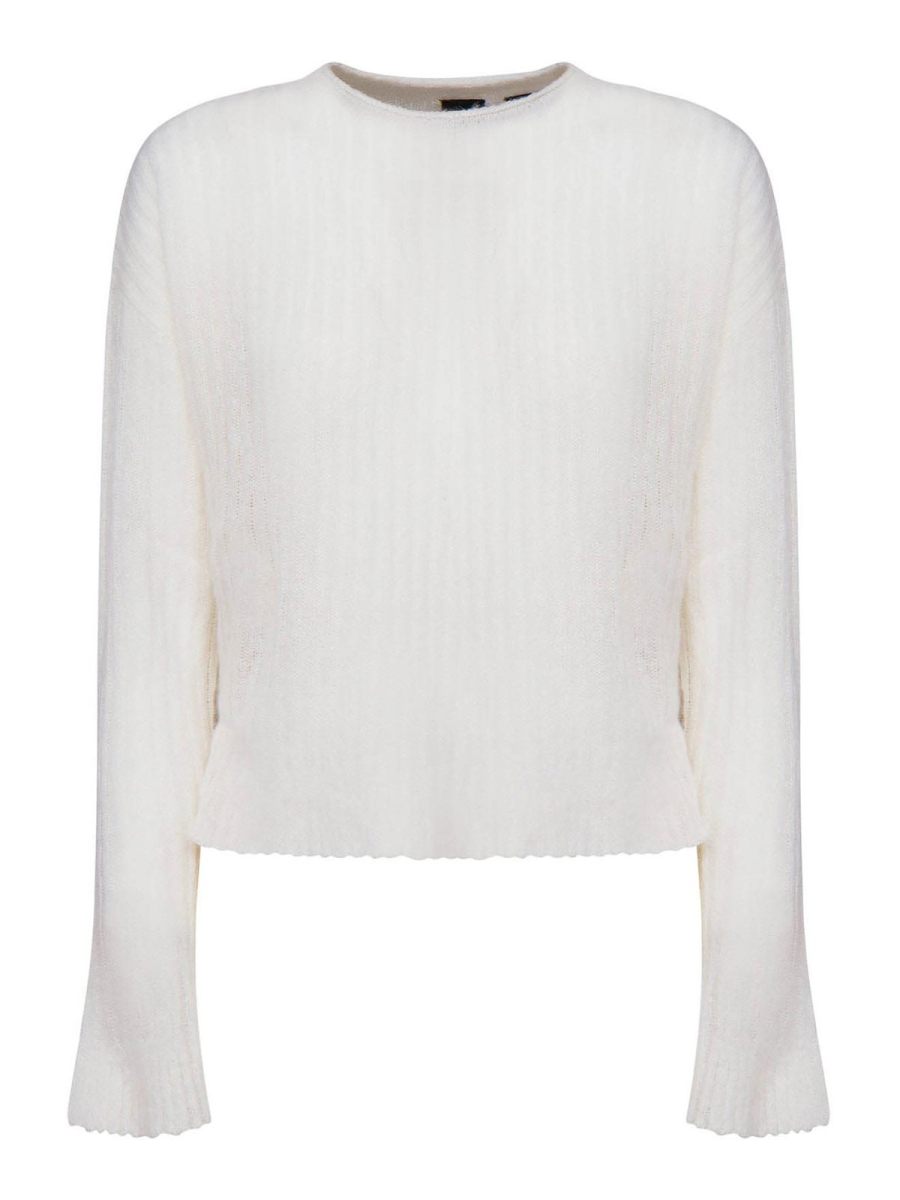 Pinko Pull Col Rond - Blanc