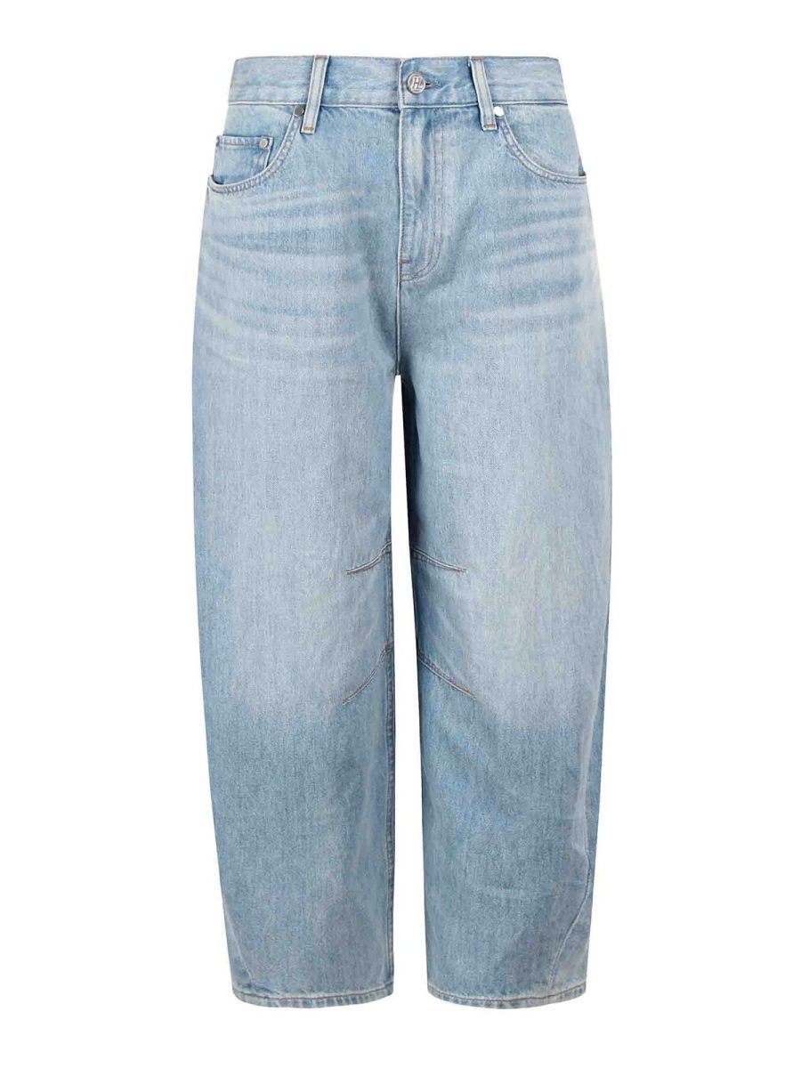 Helmut Lang Jean Bootcut - Bleu
