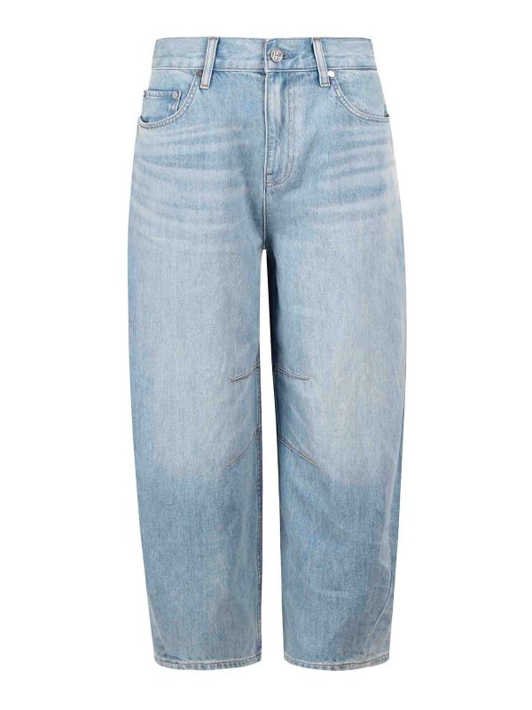 Helmut Lang Jean Bootcut - Bleu