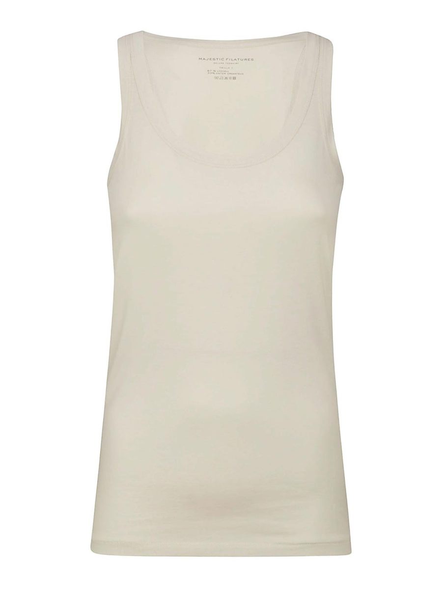 Majestic Filatures Top - Crème