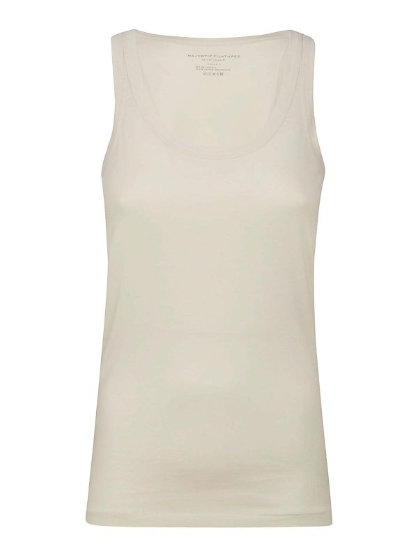 Majestic Filatures Top - Crème