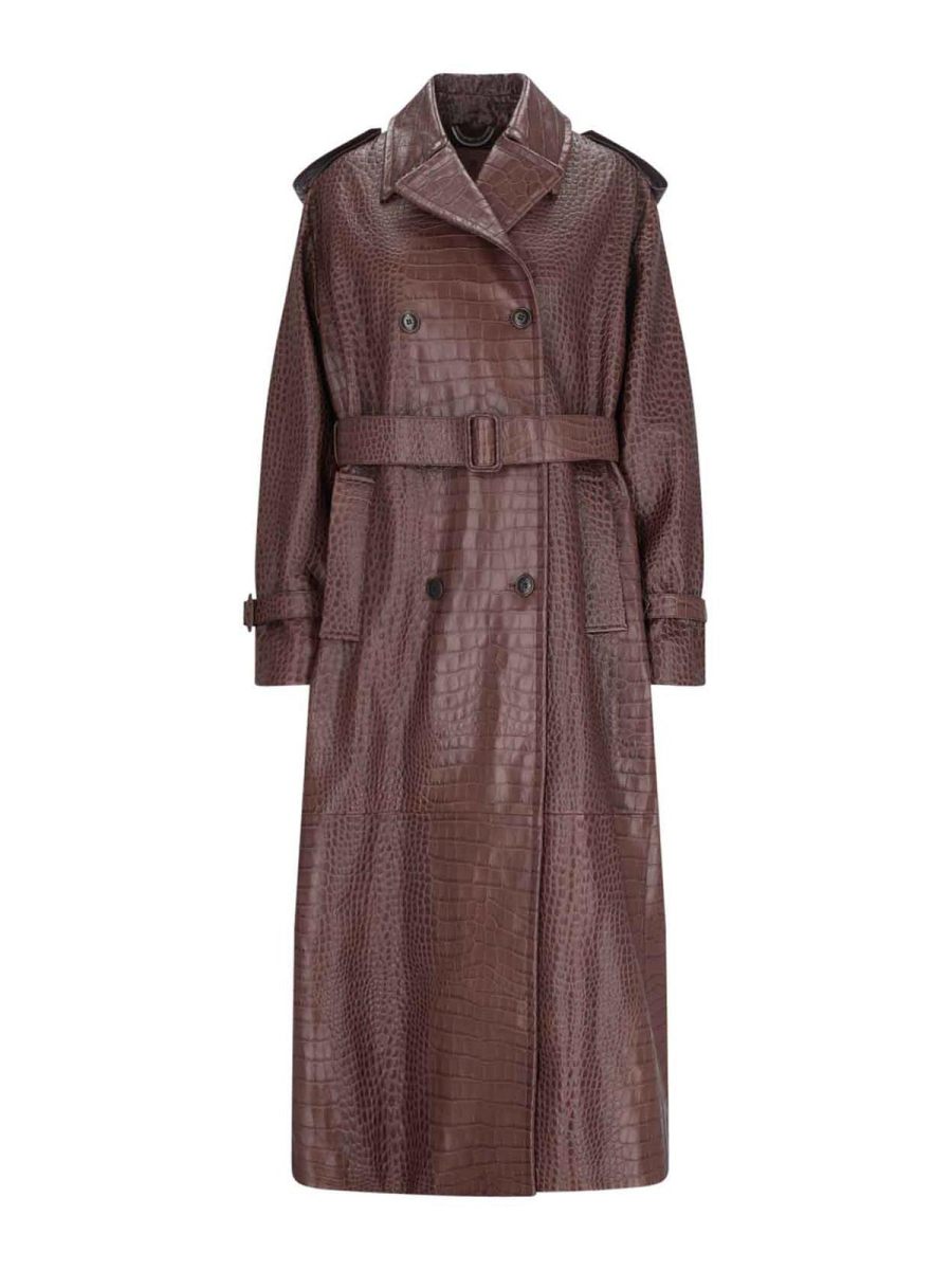 Ermanno Scervino Trench-Coat - Rouge