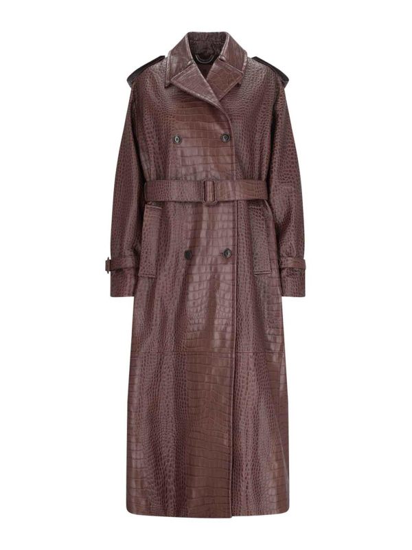 Ermanno Scervino Trench-Coat - Rouge