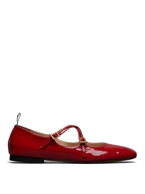 Thom Browne Ballerines - Rouge
