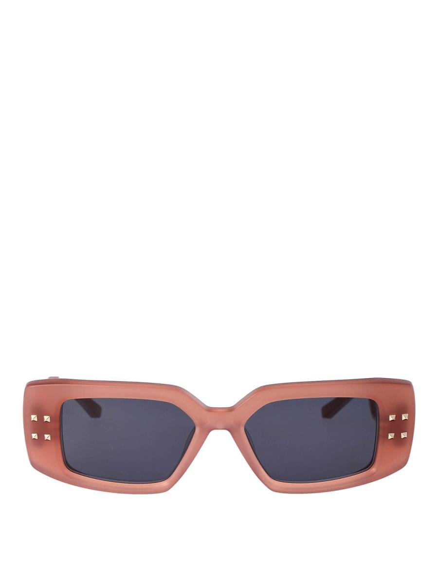 Valentino Garavani Lunettes De Soleil - Couleur Chair