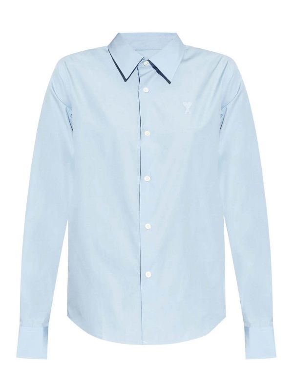 Ami Paris Chemise - Beige Clair