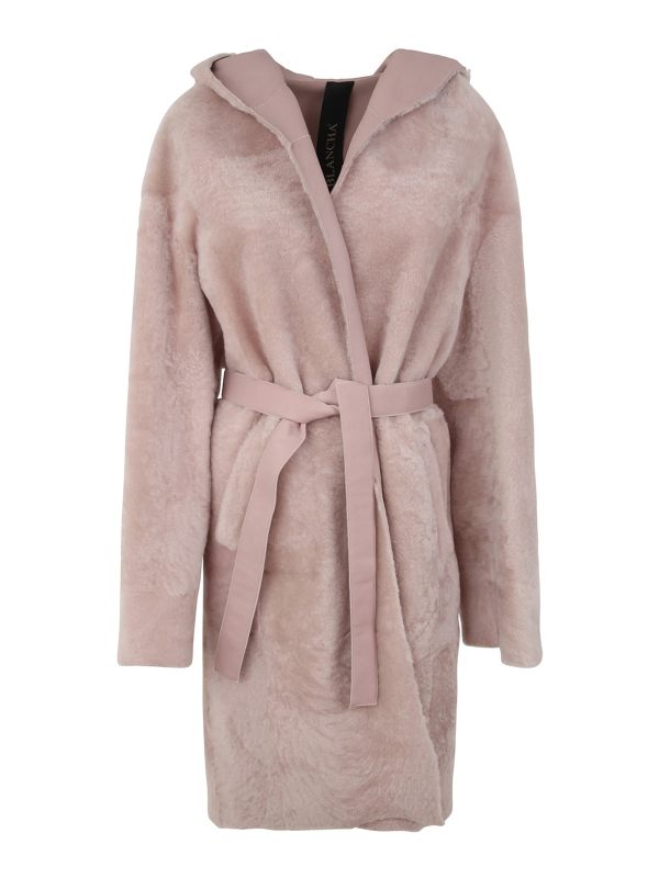 Blancha Manteau Court - Rose
